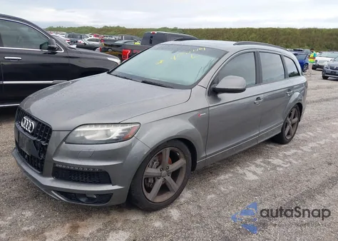 2015 Audi Q7 3.0T S Line Prestige from USA, damaged, VIN WA1DGAFE6FD002658